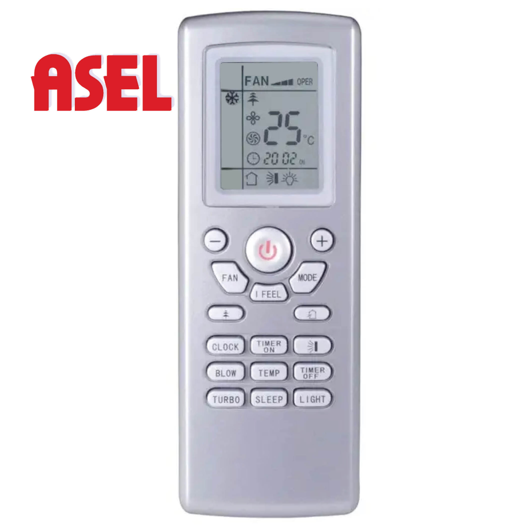Gree YT1F Air Conditioner Remote Control .ASEL Technology Co., Ltd