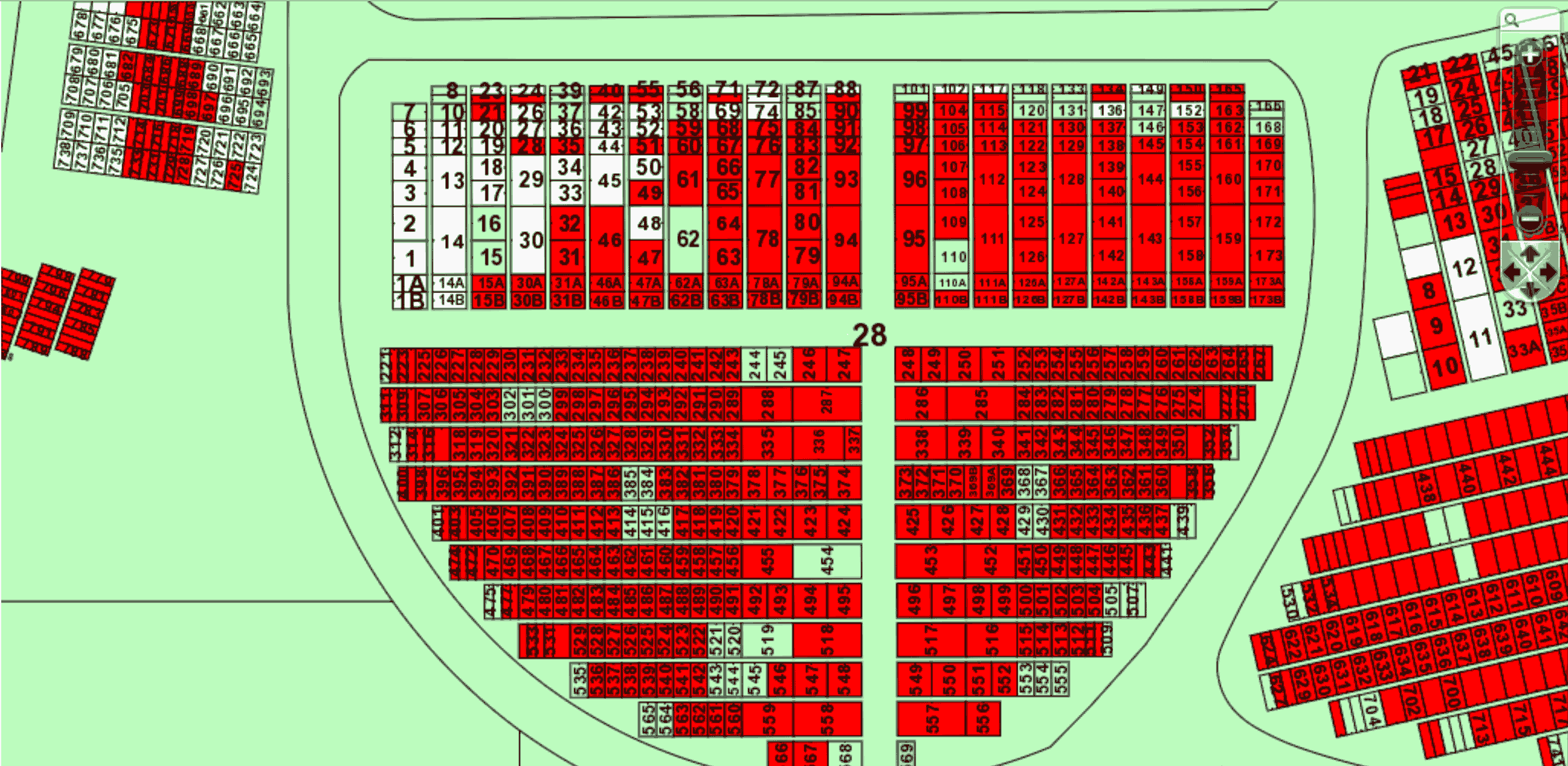 Elgin Mills Cemetery Map