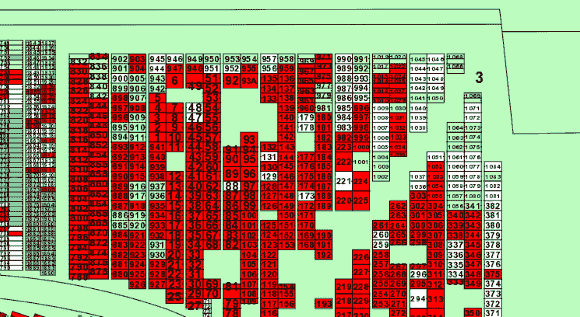 Elgin Mills Cemetery Map