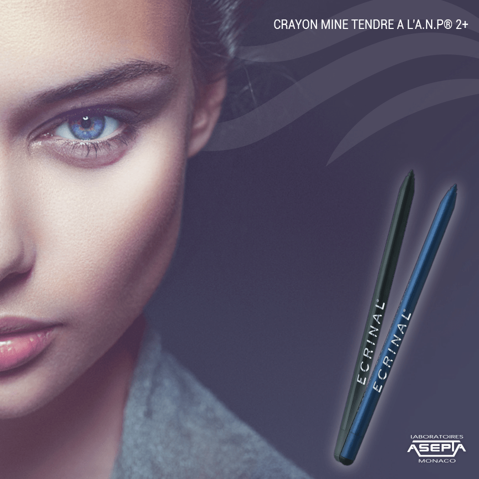 CRAYON MINE TENDRE BLEU A L’A.N.P® 2+ Laboratoires ASEPTA Monaco