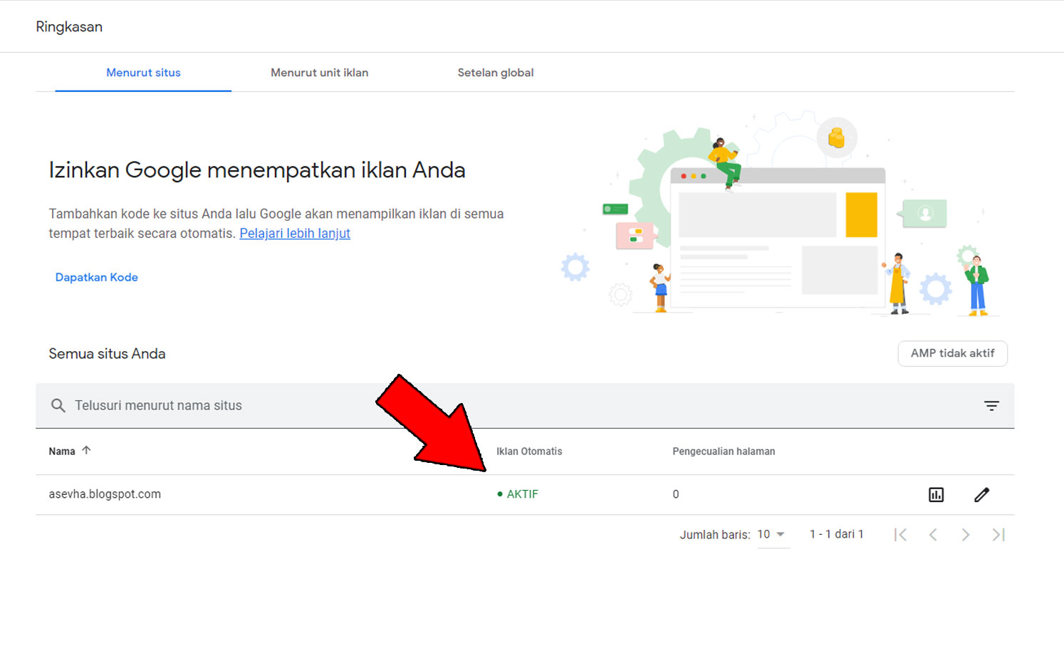 Cara Menambah & Verifikasi Blog atau Situs di Google