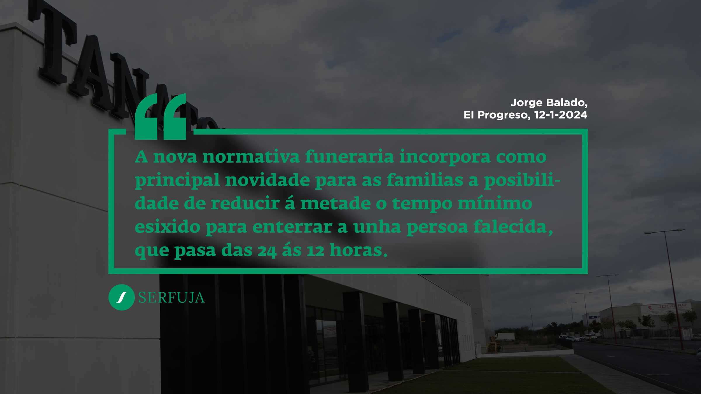 Nova normativa funeraria:...
