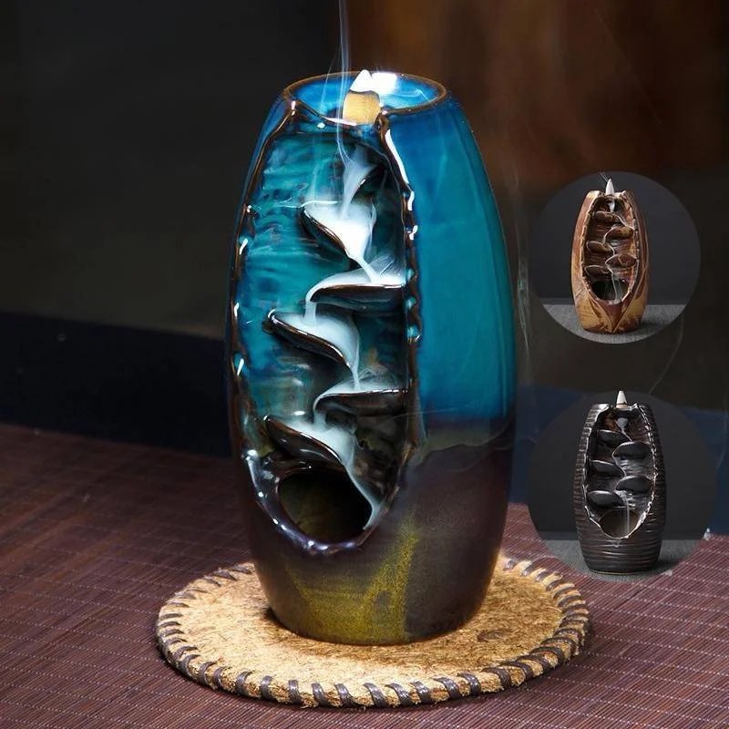 Waterfall Incense Burner