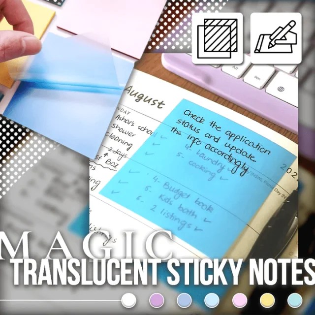 Translucent Sticky Notes