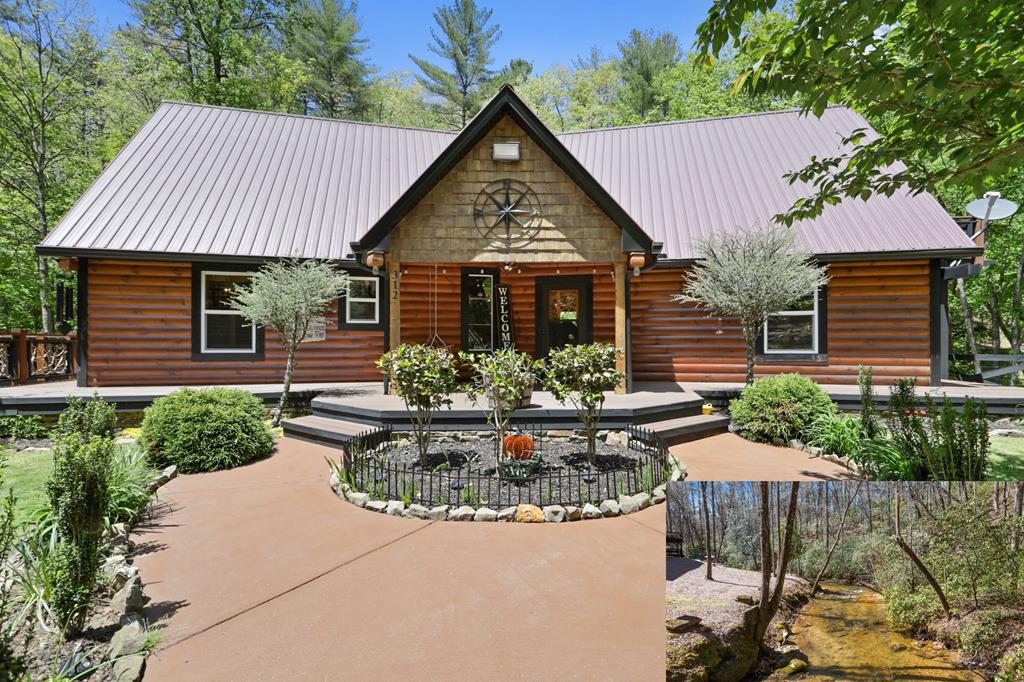 Ellijay North Mountain Log Cabins/Homes for sale