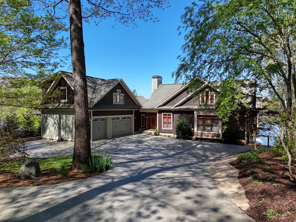 Blue Ridge Mountain Lakefront Homes for sale