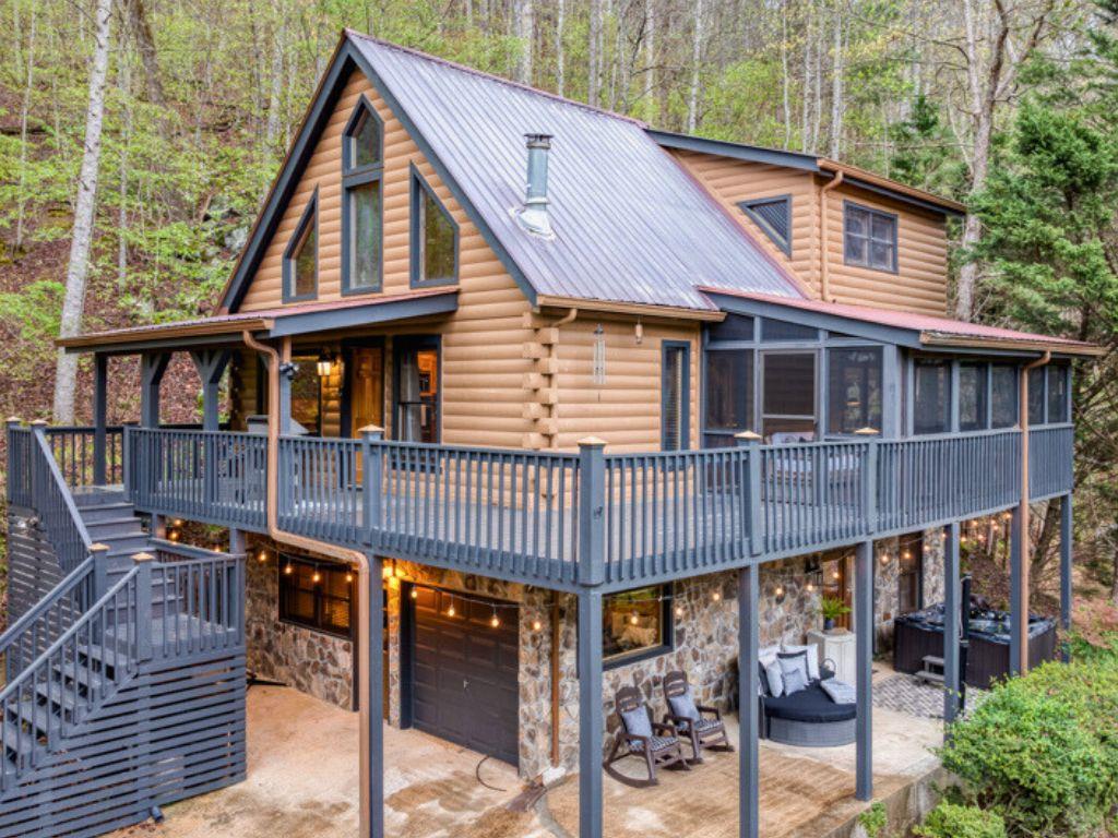 Ellijay North Mountain Log Cabins/Homes for sale