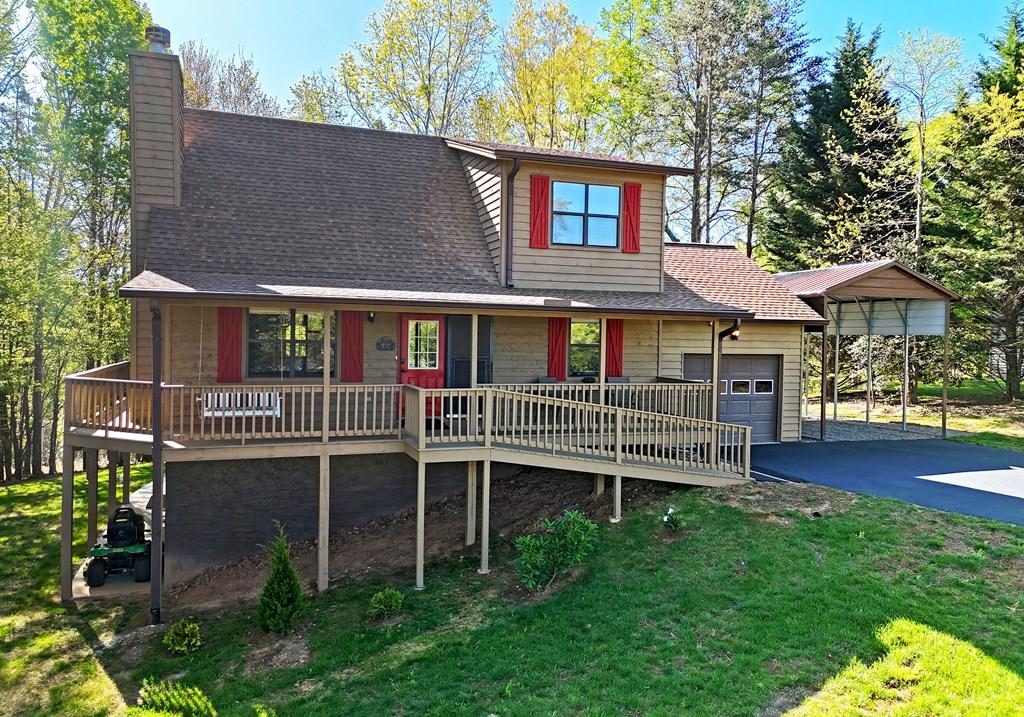 North Mountain Blairsville Log Cabins/Homes for Sale
