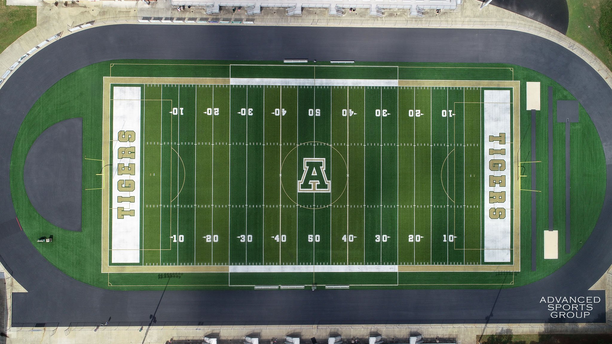 Adairsville High School Advanced Sports Group Football Field Installation