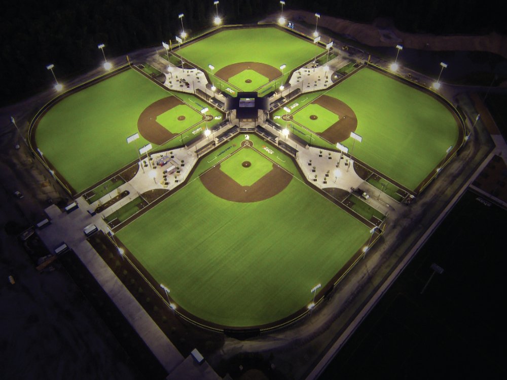 Lake Point Sports Advanced Sports Group Baseballl Field Installation