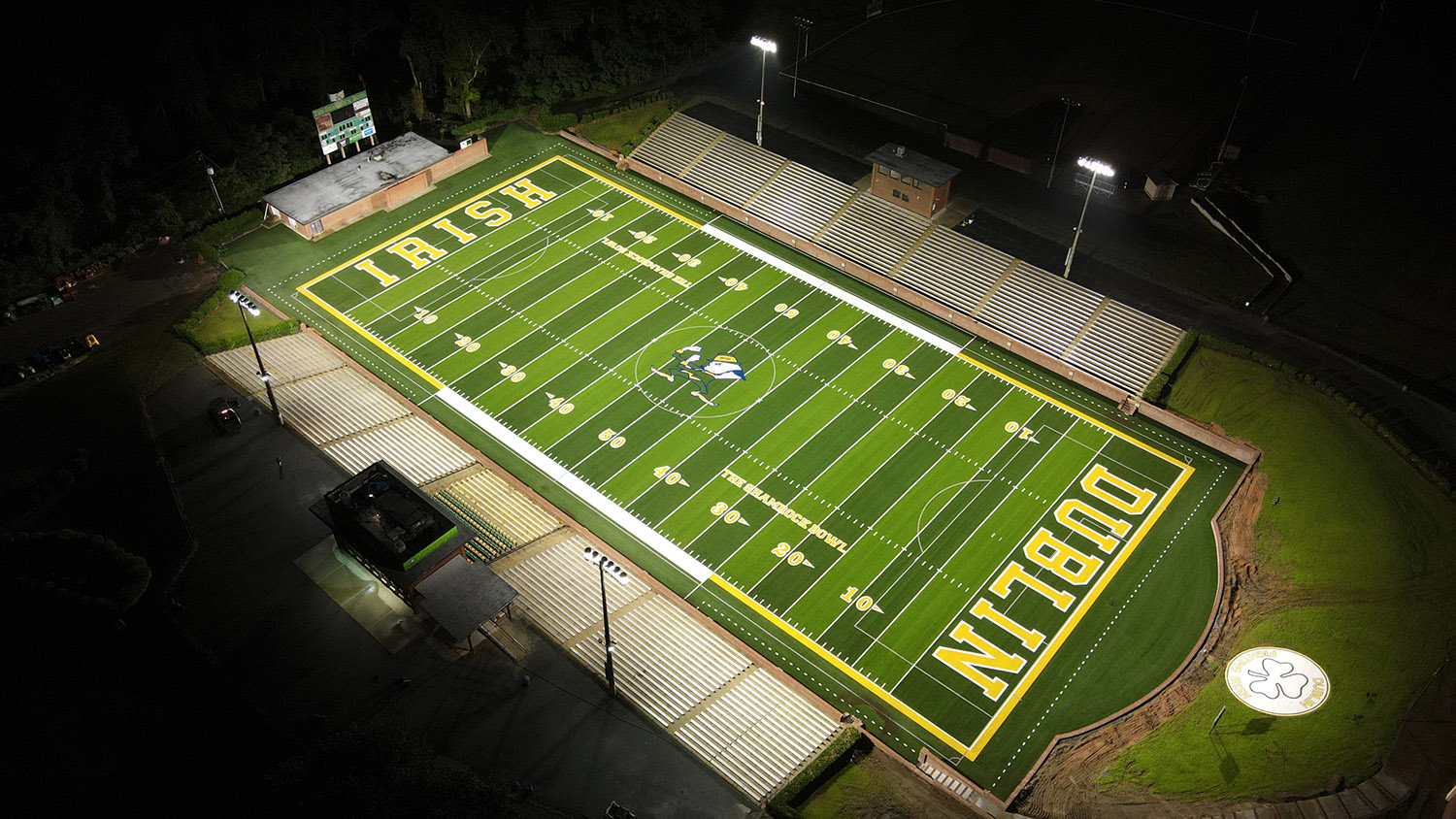 Dublin High School Football Field Advanced Sports Group