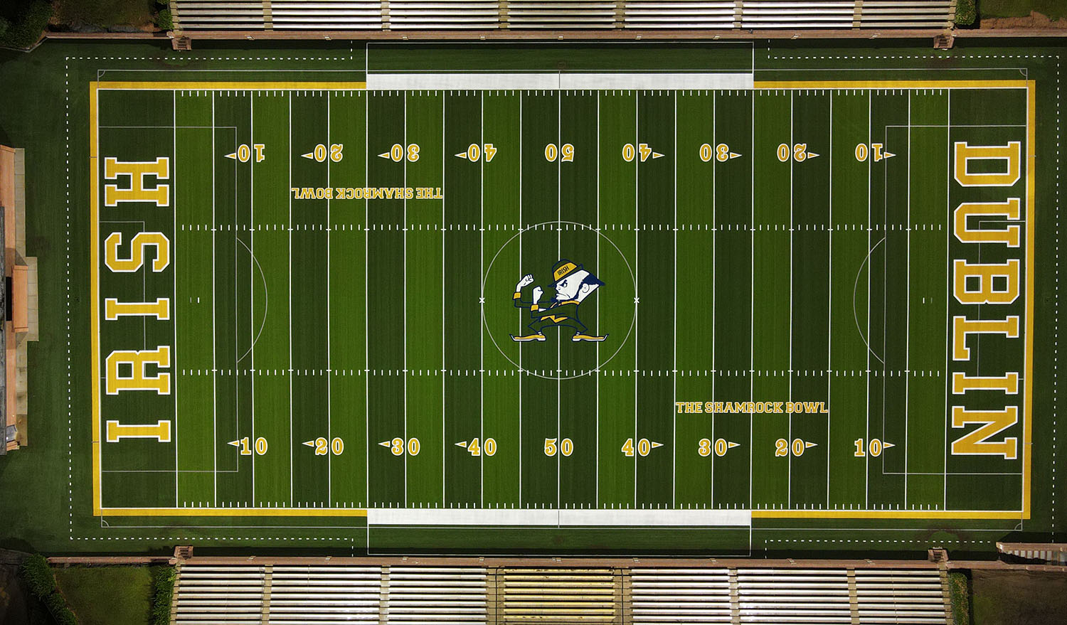 Dublin High School Football Field Advanced Sports Group