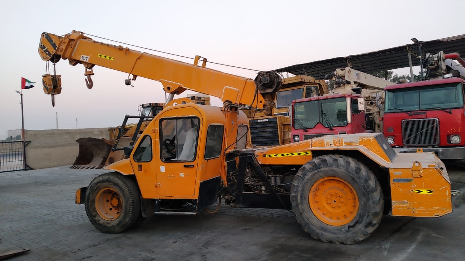 ESCORTS K10 HYDRAULIC MOBILE CRANE Abdulla Saeedi General Trading LLC