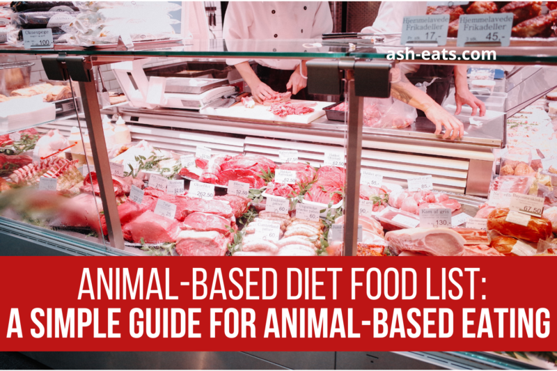 AnimalBased Diet Food List A Simple Guide for AnimalBased Eating