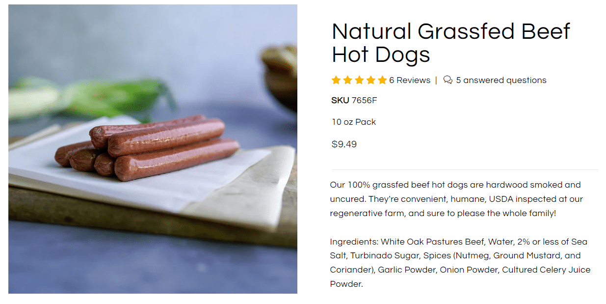 White Oak Pastures Promo Code ASHLEYR for 15 Off