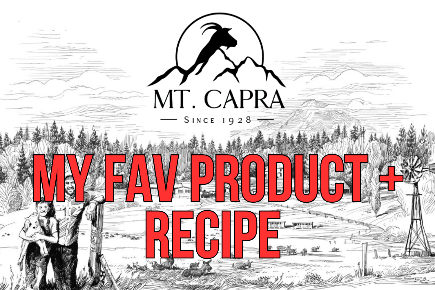 My Favorite Mt Capra Product + Recipe for Goat Milk Protein Bars