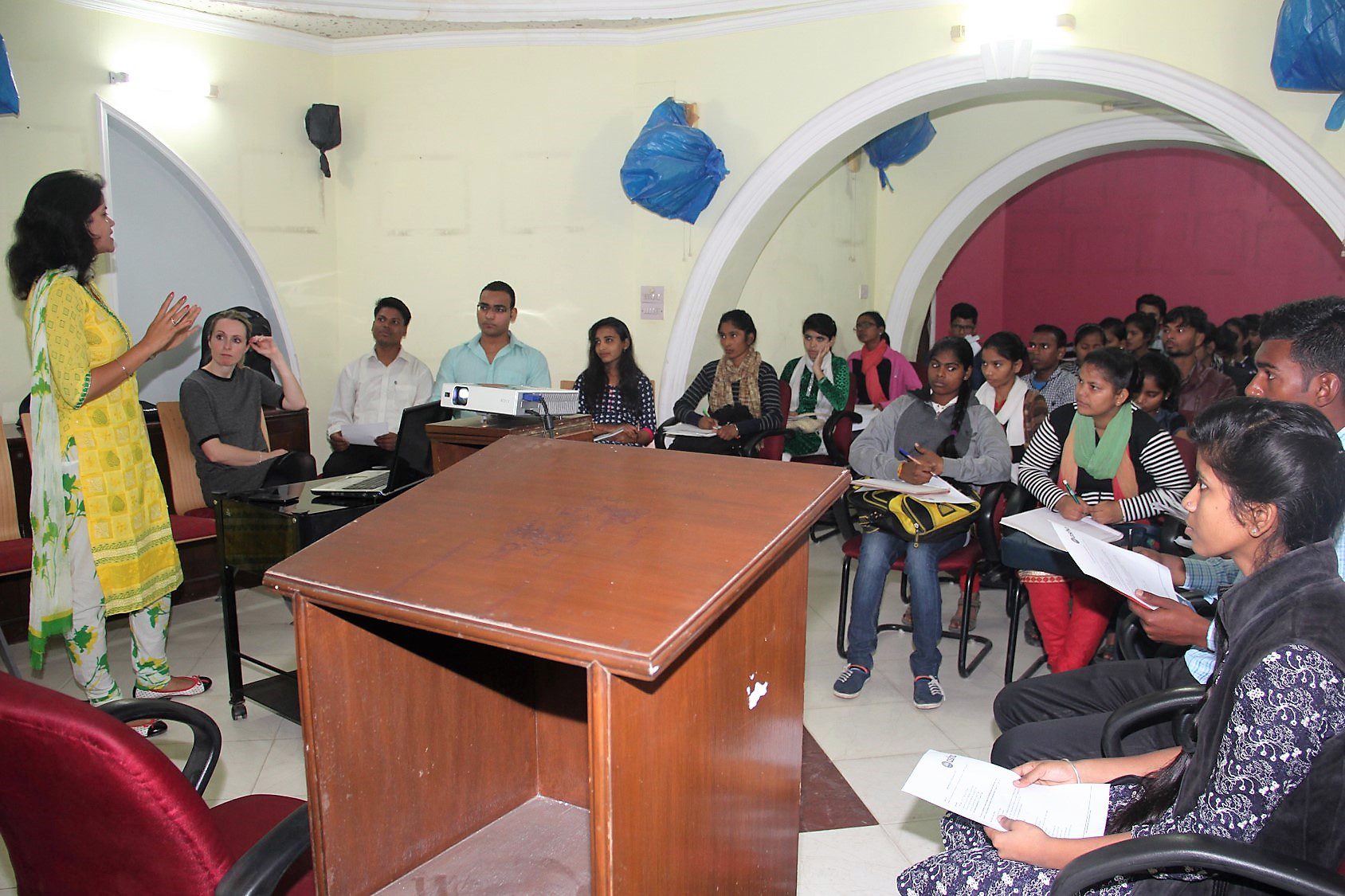 Asha students prepare for Internships Asha India