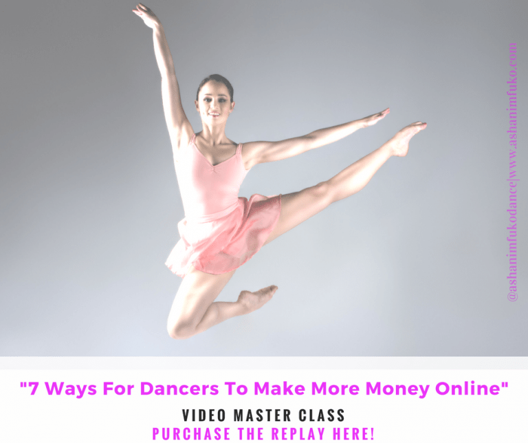 7 Ways Dancers Can Make More Money Online Ashani Mfuko Lifestyle