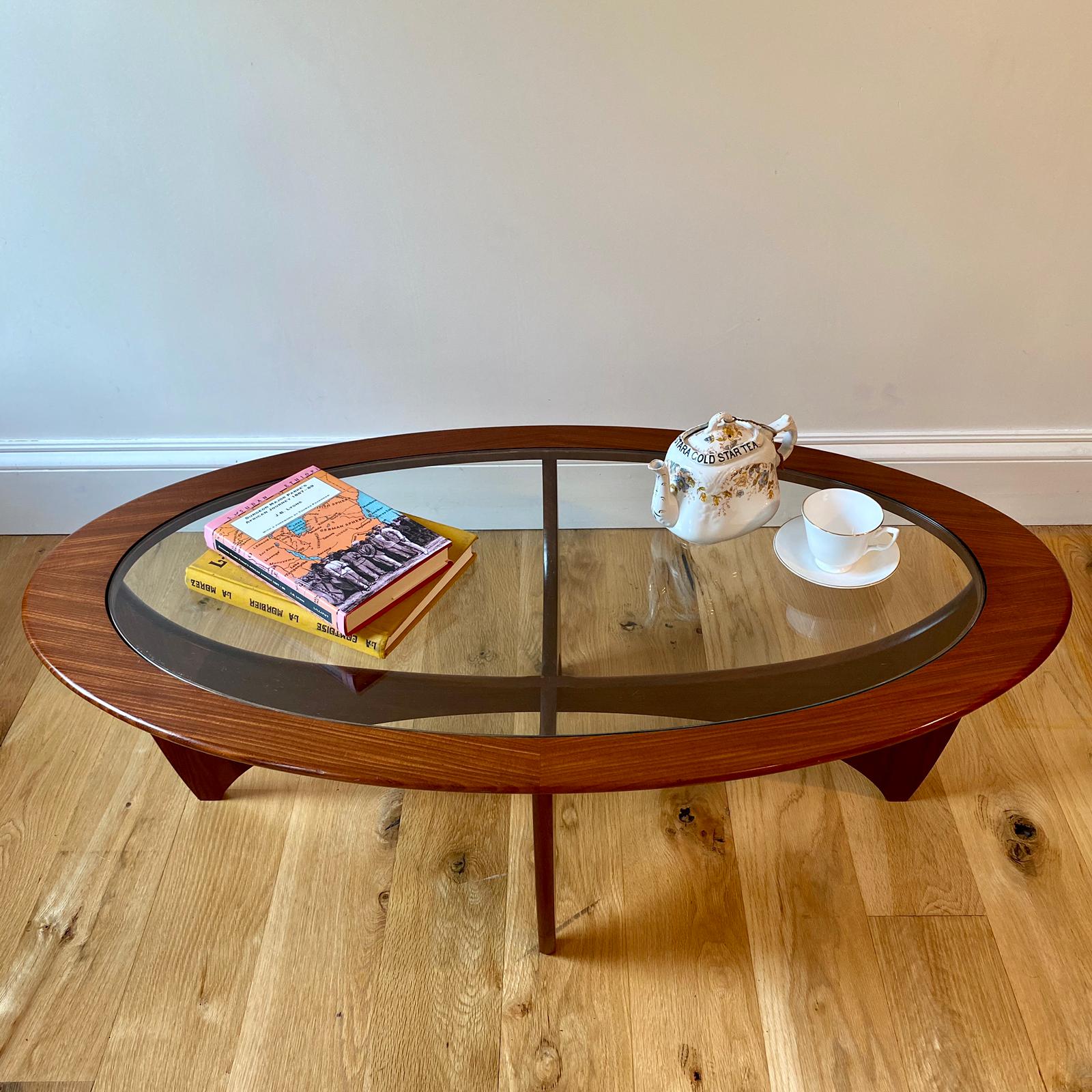 Sold Victor Wilkins for G Plan Oval Atmos Coffee Table Ashbrook