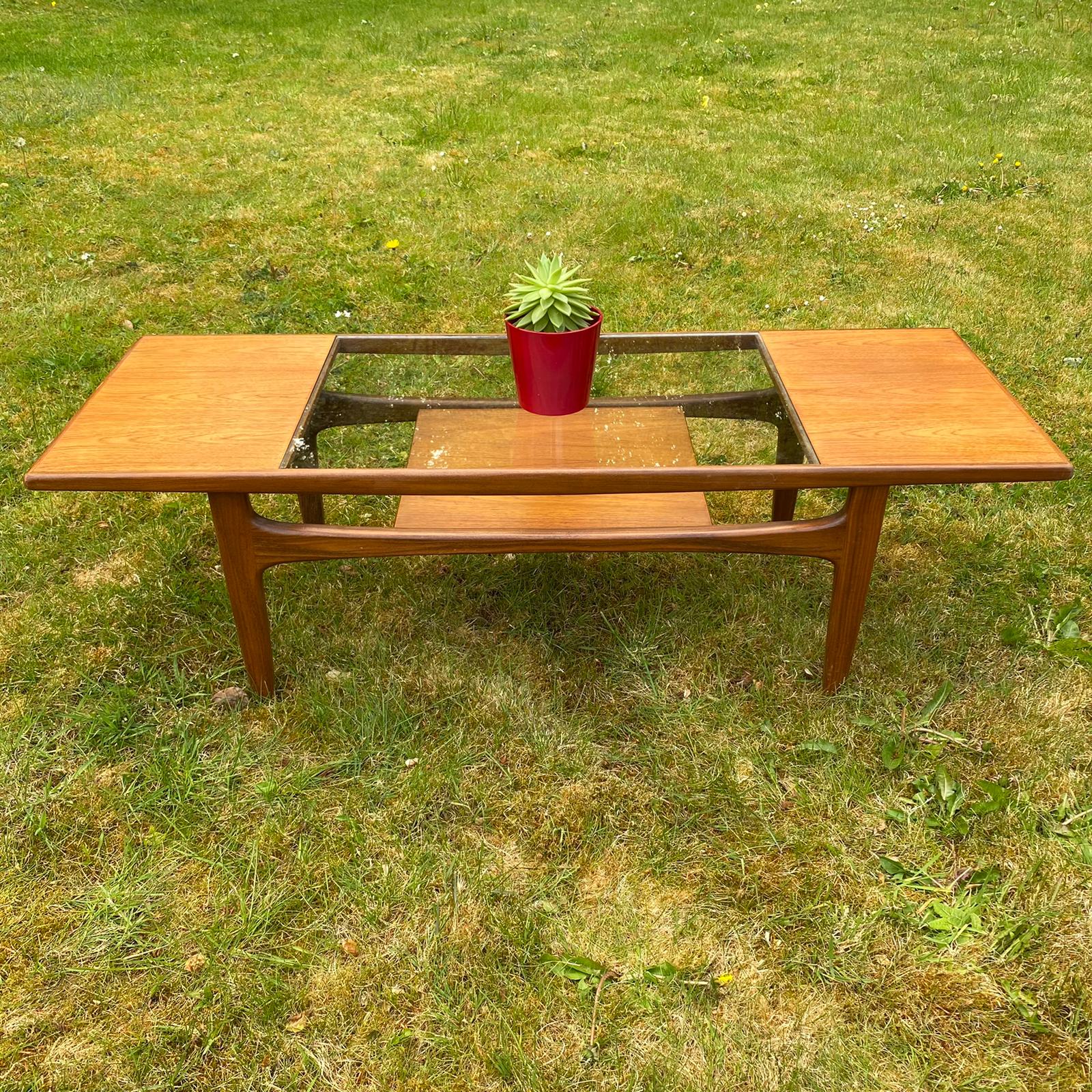 A really super G Plan Fresco Teak Long John Coffee Table