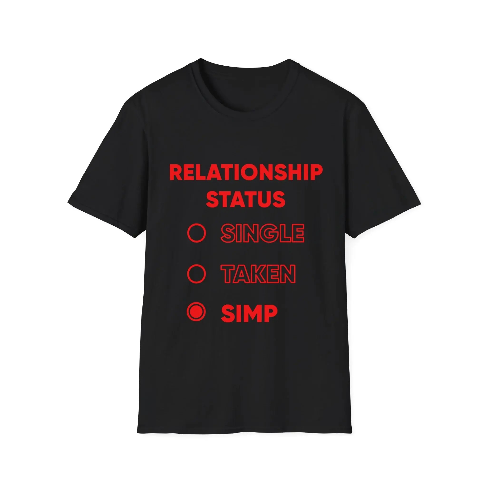 Relationship Status Single Taken Simp Shirt AshBubble