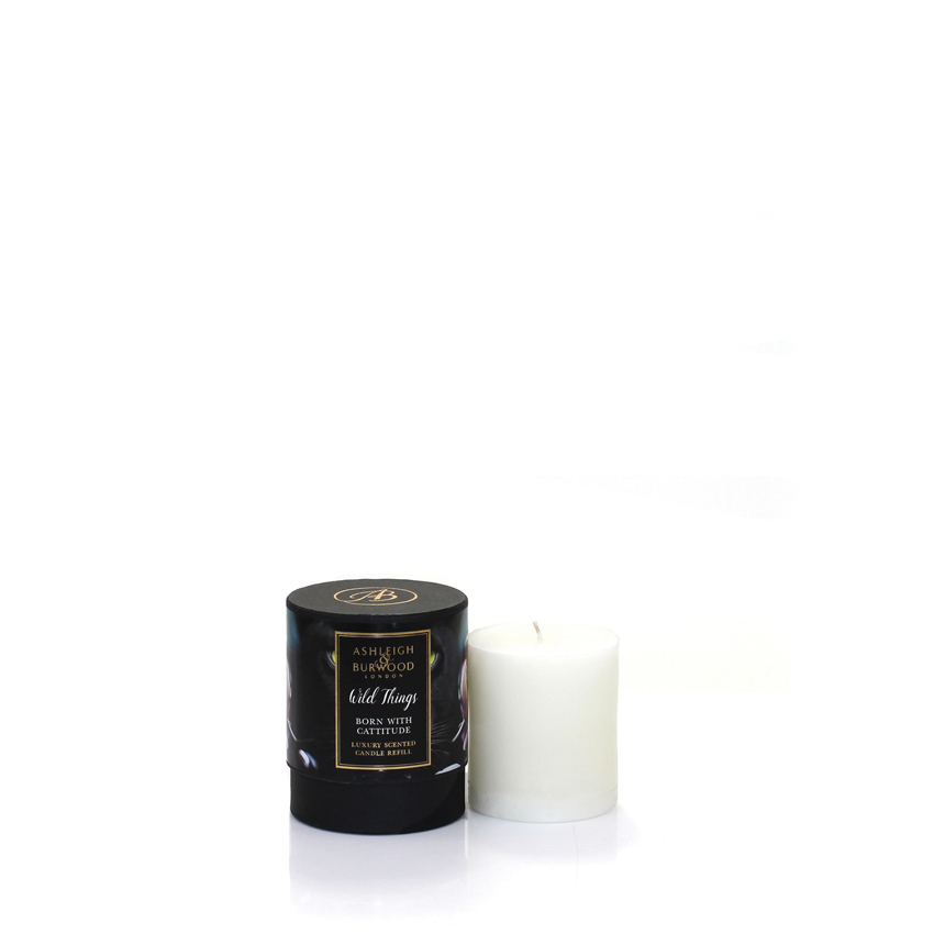 Wild Things Luxury Scented Candle Refill Born With Cattitude