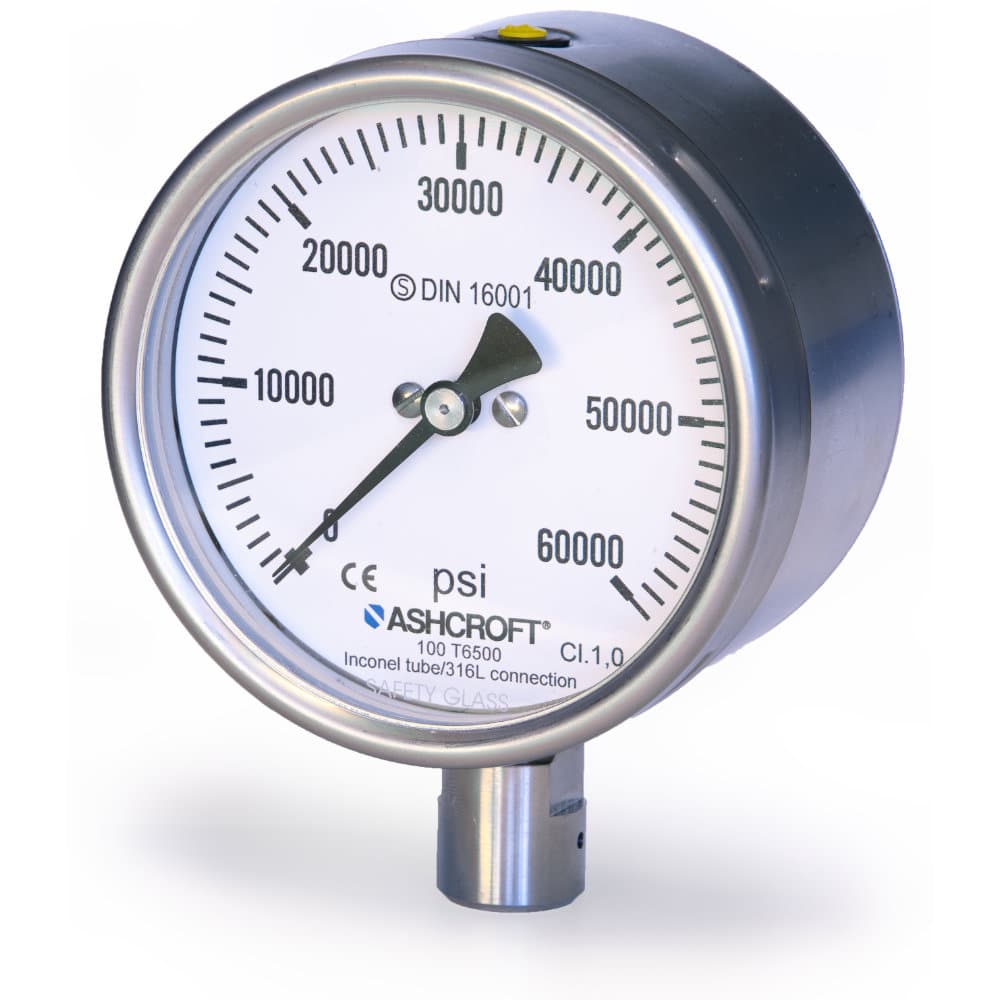 T6500W High Pressure Gauge ASHCROFT Europe / Trust the shield