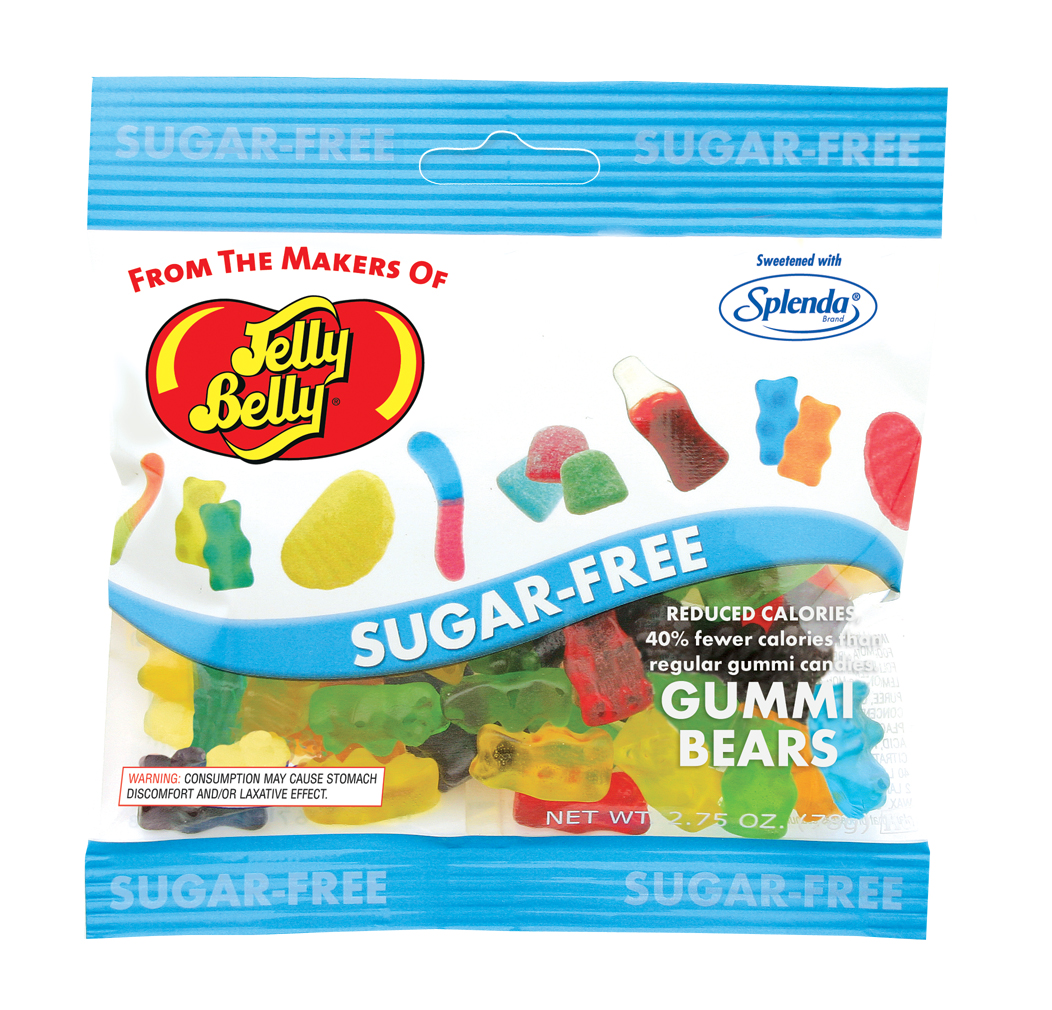 Jelly Belly Sugar Free Gummy Bear Jelly Beans Asher's Chocolates