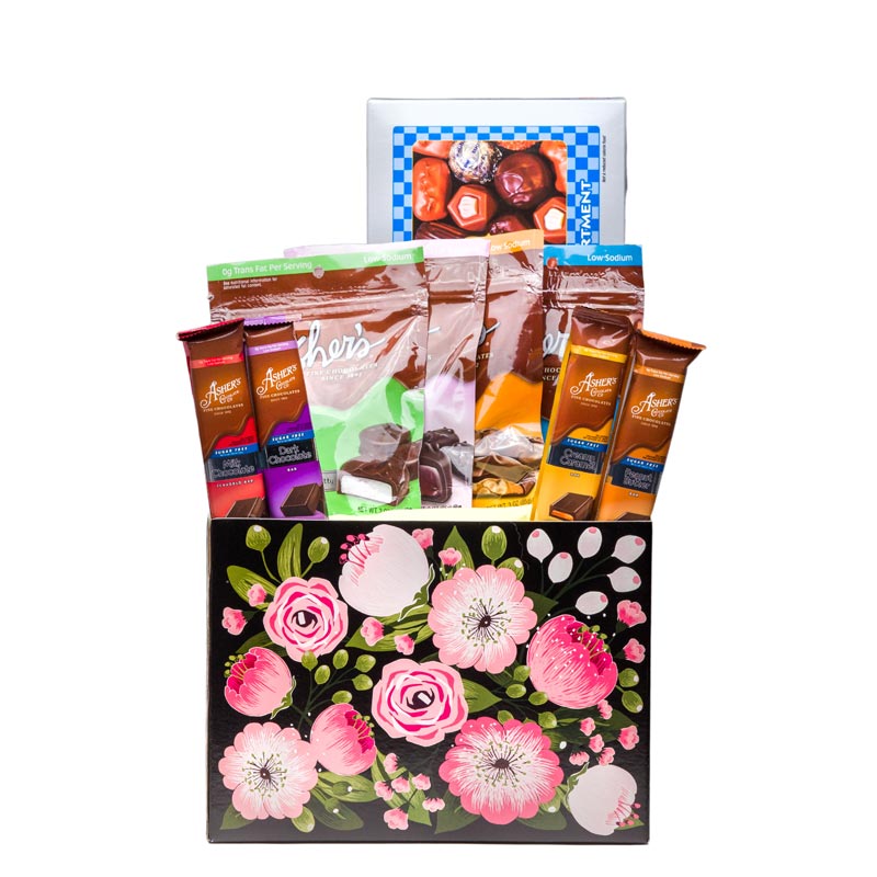 Sugar Free Gift Basket Asher's Chocolate Co.
