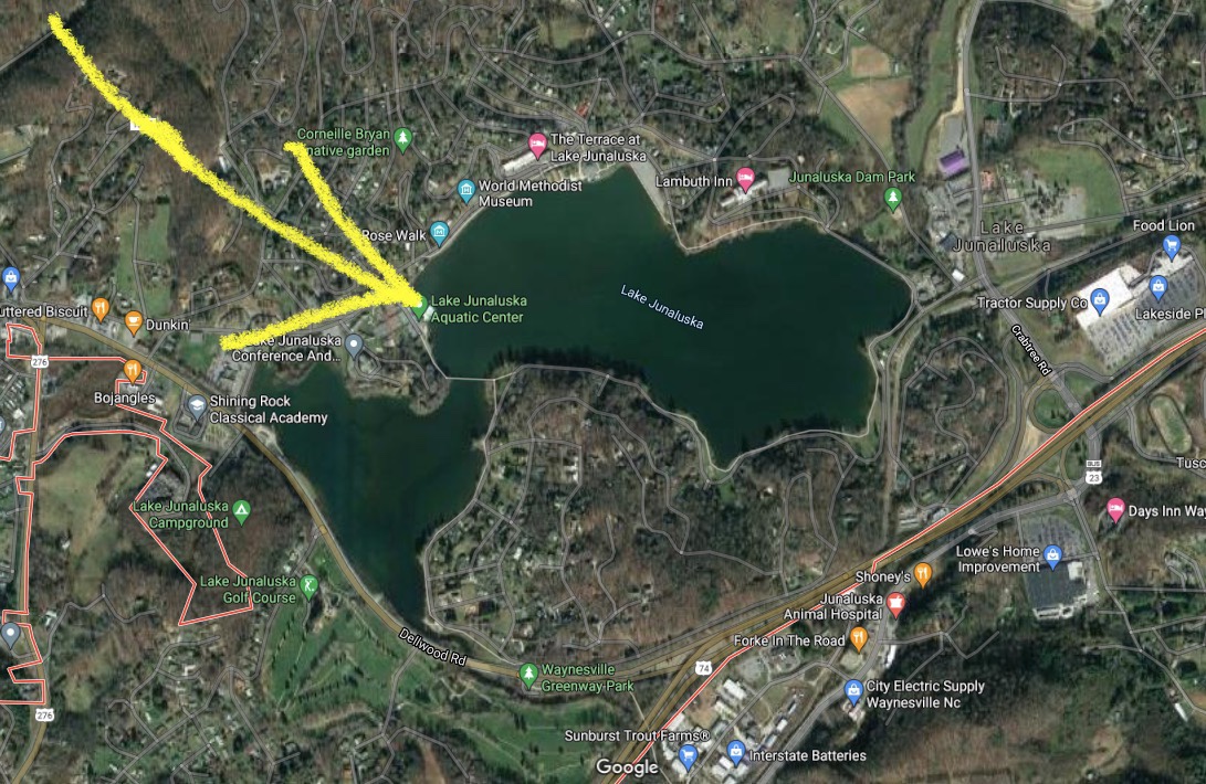 Optional Open Water Swimming at Lake Junaluska Asheville Masters Swimming