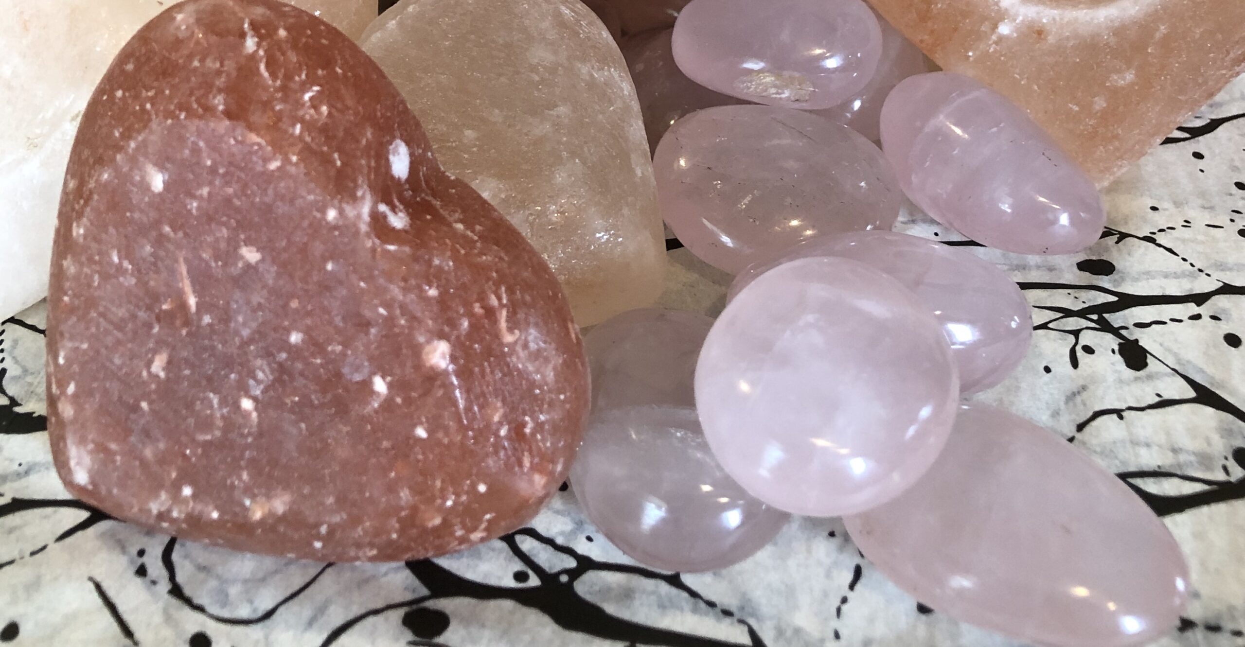 Rose Quartz Love and Universal Healing Asheville Salt Cave