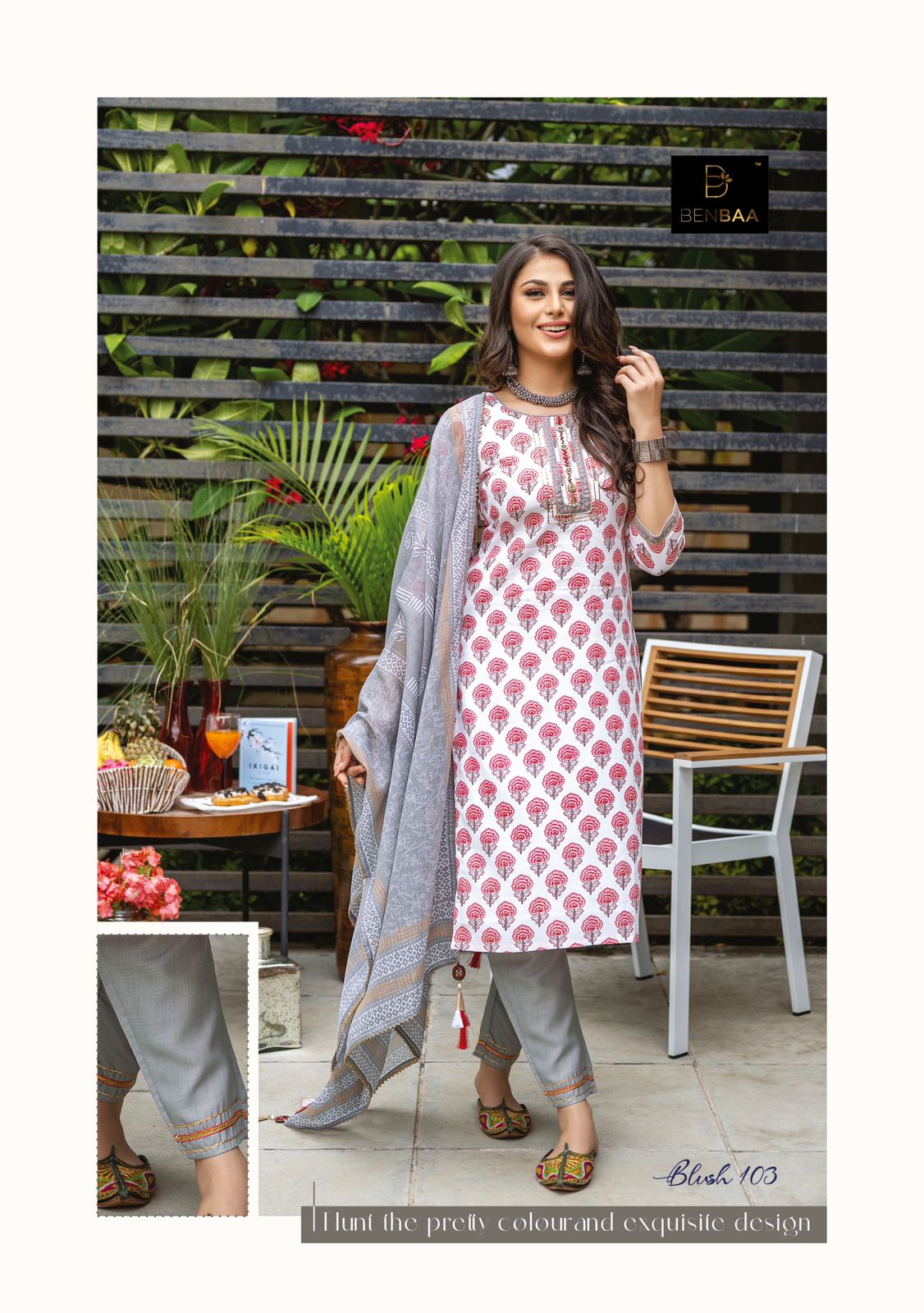 BLUSH BY KIANA PRESENTS NEW COLLECTION OF COTTON PRINTED KURTI WITH