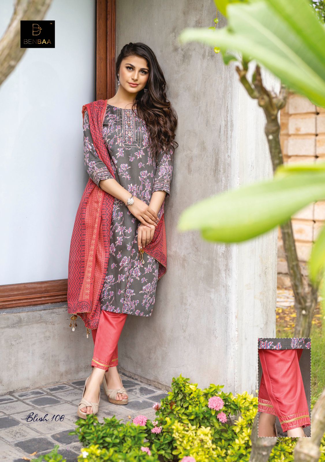 BLUSH BY KIANA PRESENTS NEW COLLECTION OF COTTON PRINTED KURTI WITH
