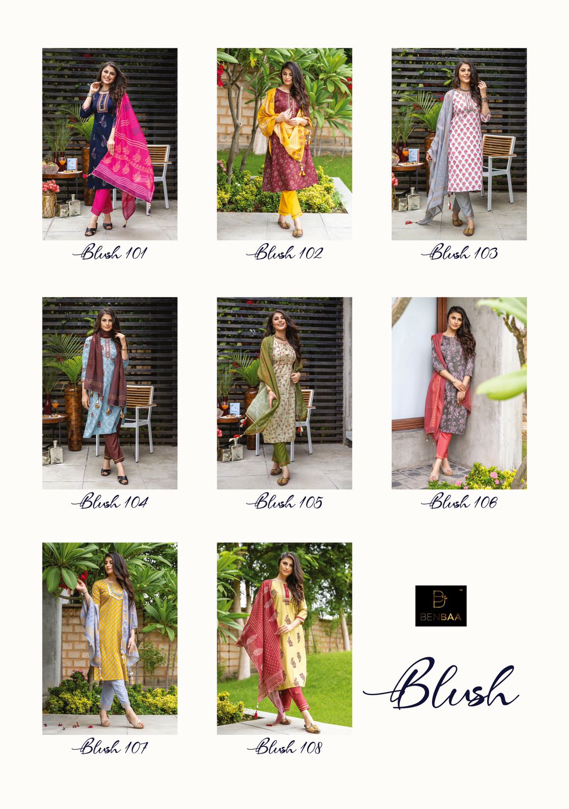 BLUSH BY KIANA PRESENTS NEW COLLECTION OF COTTON PRINTED KURTI WITH