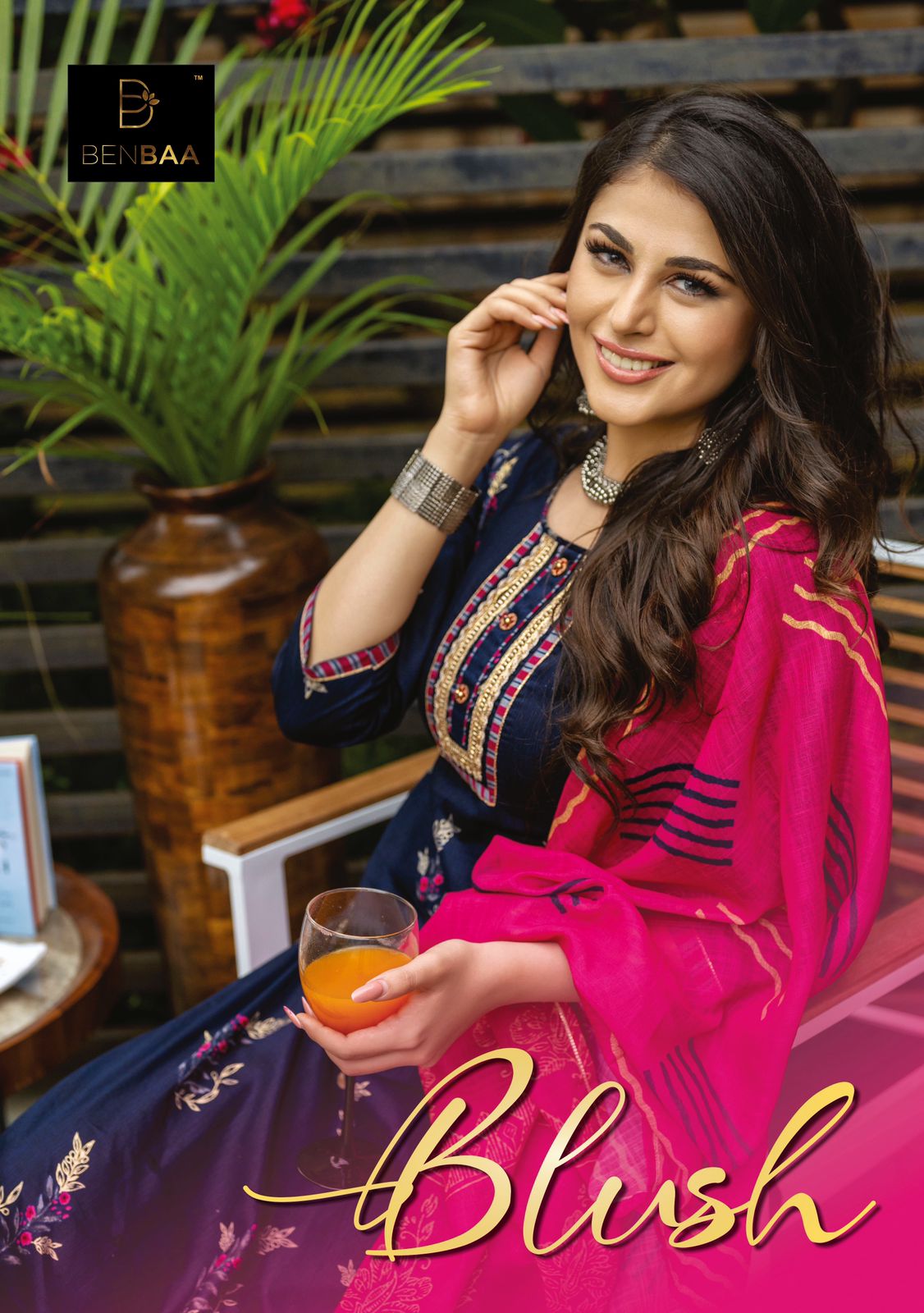 BLUSH BY KIANA PRESENTS NEW COLLECTION OF COTTON PRINTED KURTI WITH