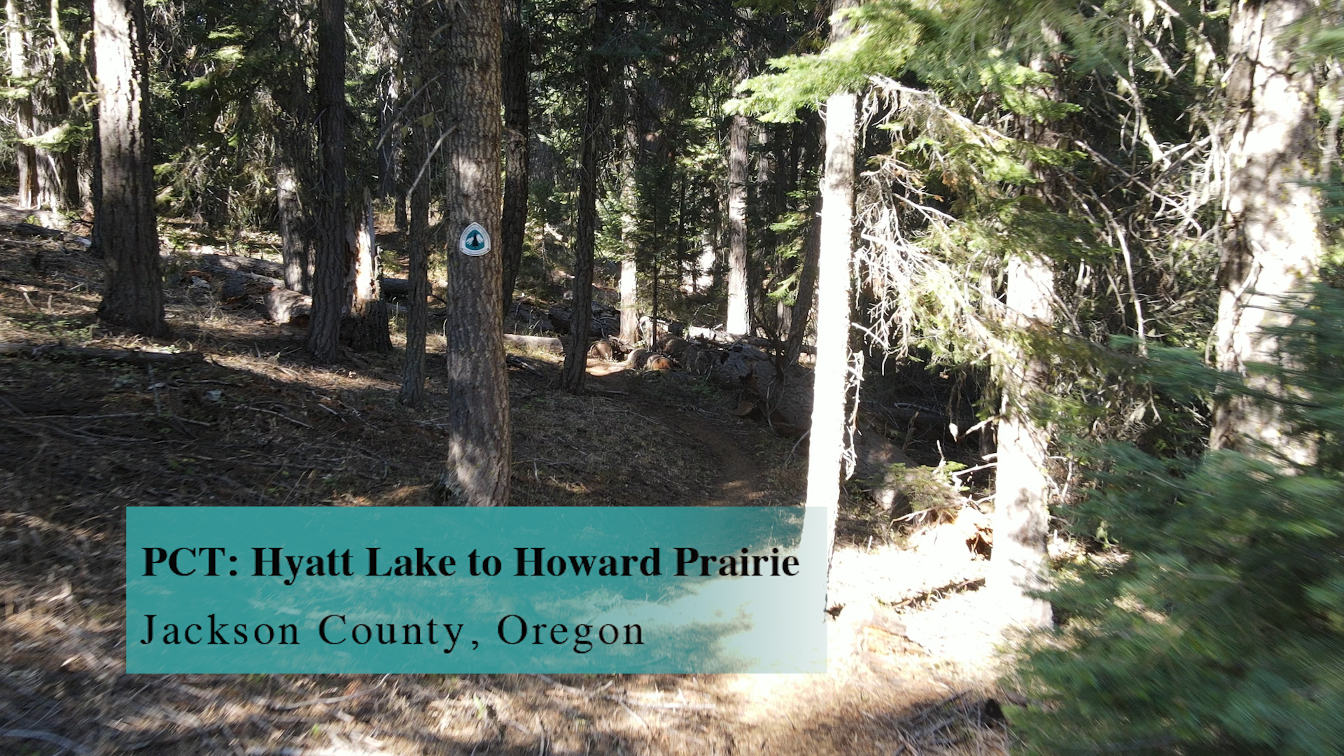 PCT Hyatt Lake to Howard Prairie Lake Ashland Trails