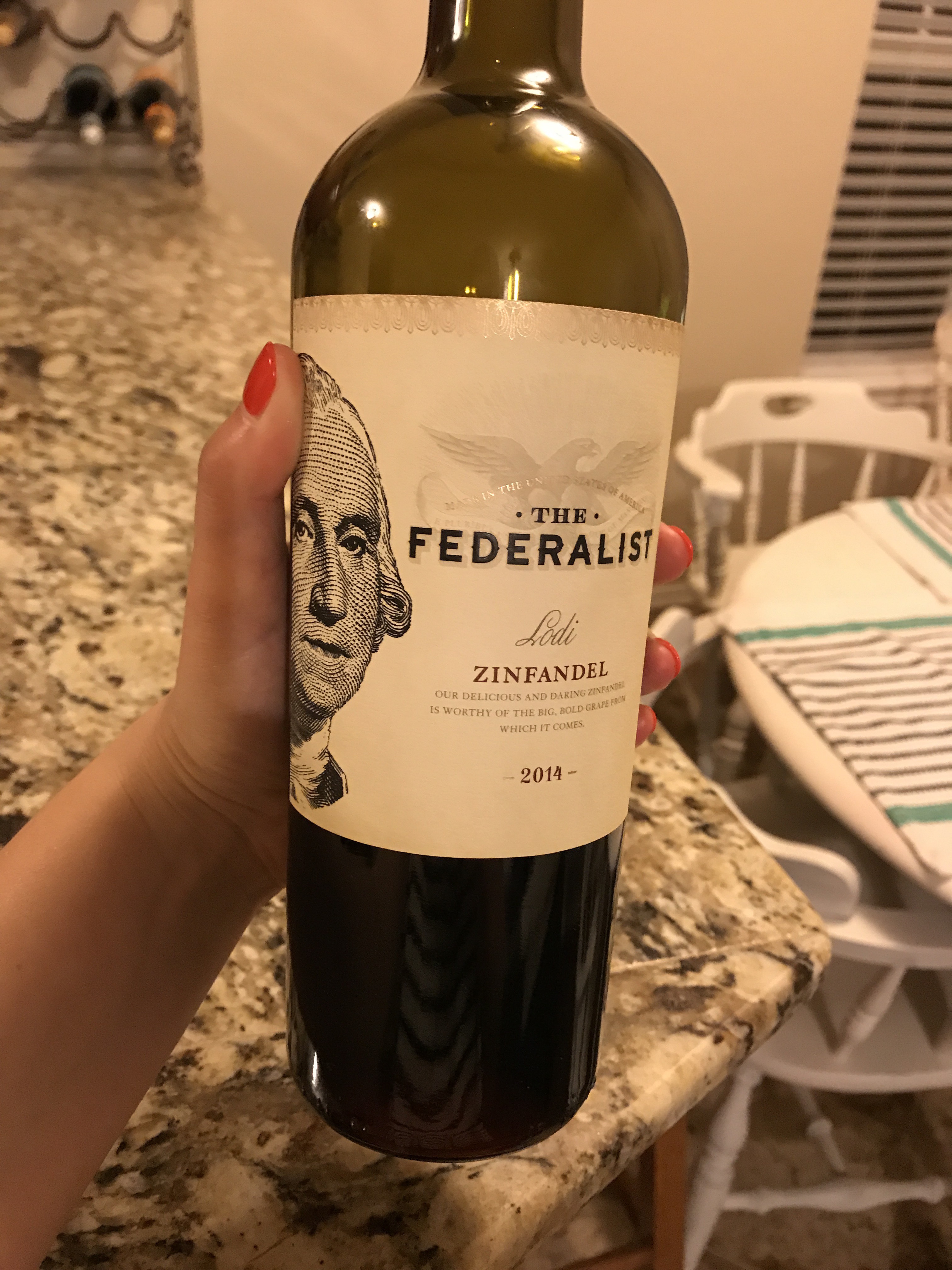 Tasting the Federalist lodi zinfandel Nothing to Wine About
