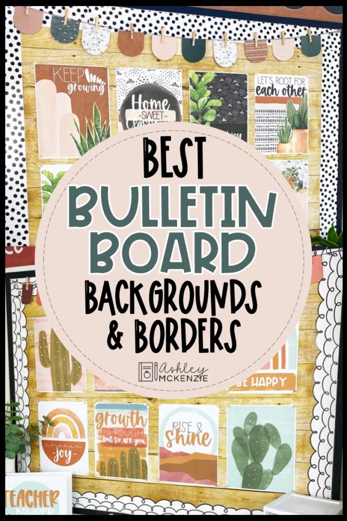 Best Bulletin Board Backgrounds and Borders Ashley McKenzie
