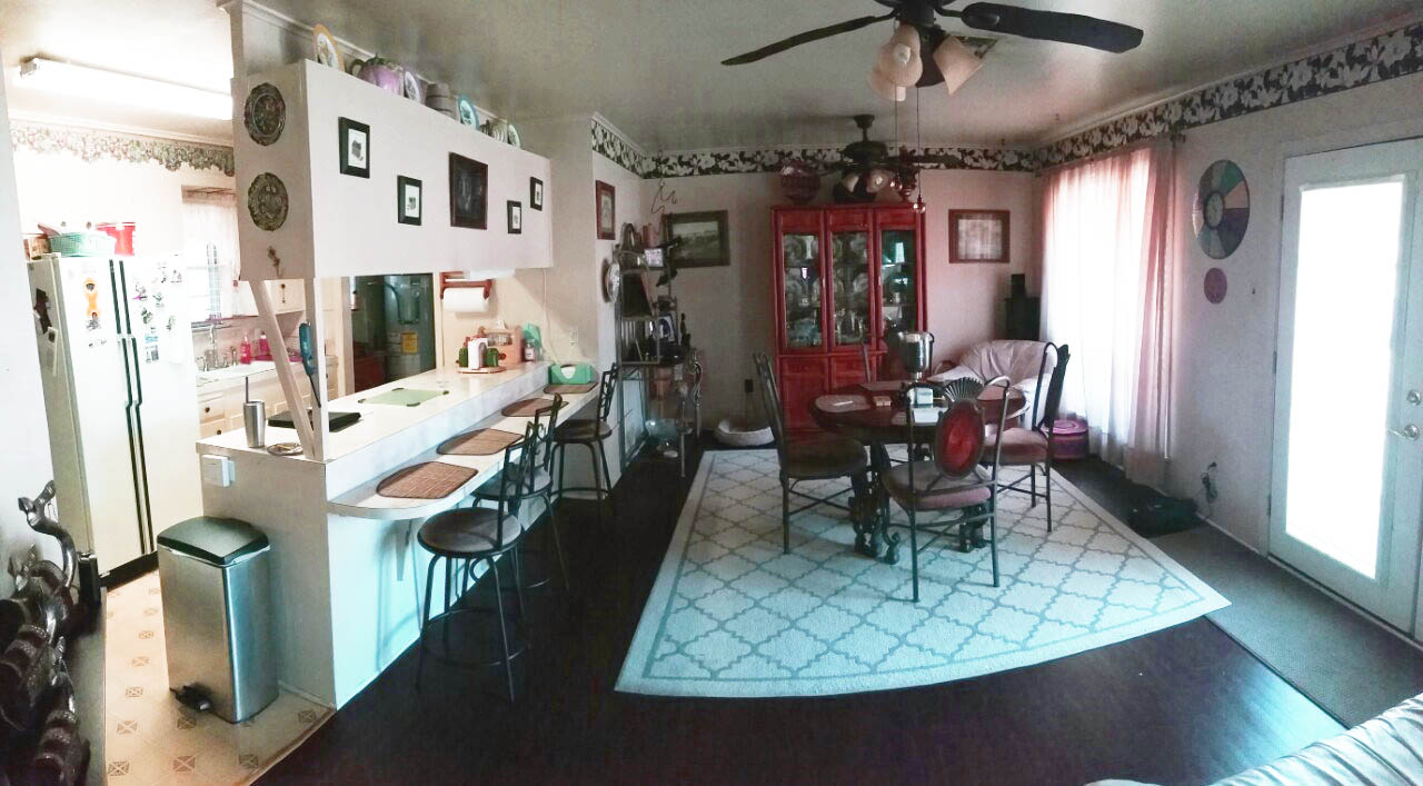 Two Toned Cottage Kitchen Renovation at Shady Grove in South Bossier