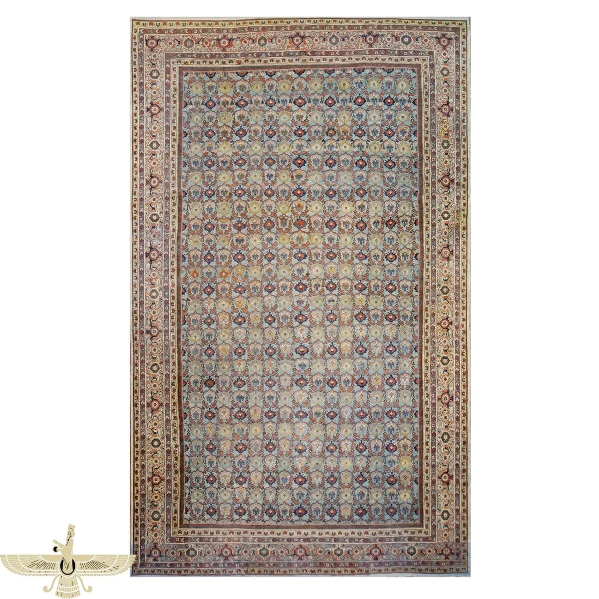 12 X 20 Area Rugs Area Rugs 1140844 Antique Sultanabad 12 x 20 Palace Rug Ashly Fine Rugs