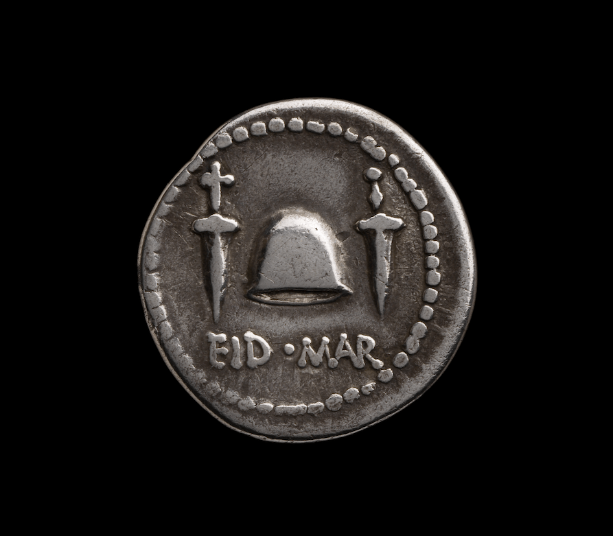 AN 'IDES OF MARCH' COIN Ashmolean Museum