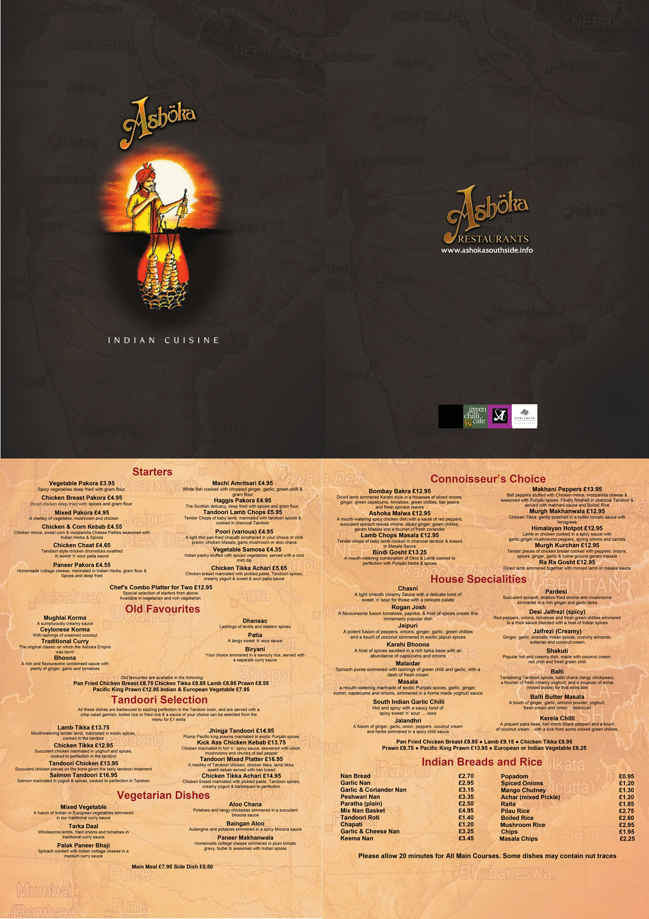 South Side The Official Ashoka Restaurants site