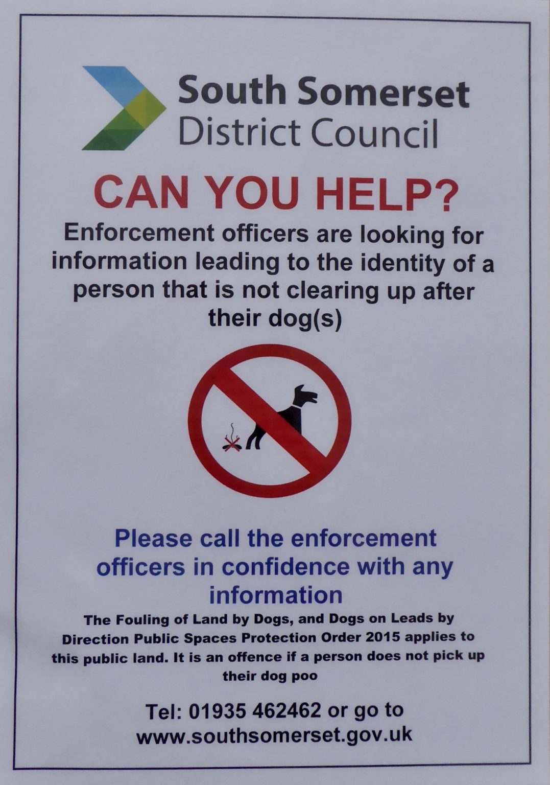 Dog Fouling Ash Parish Council Website