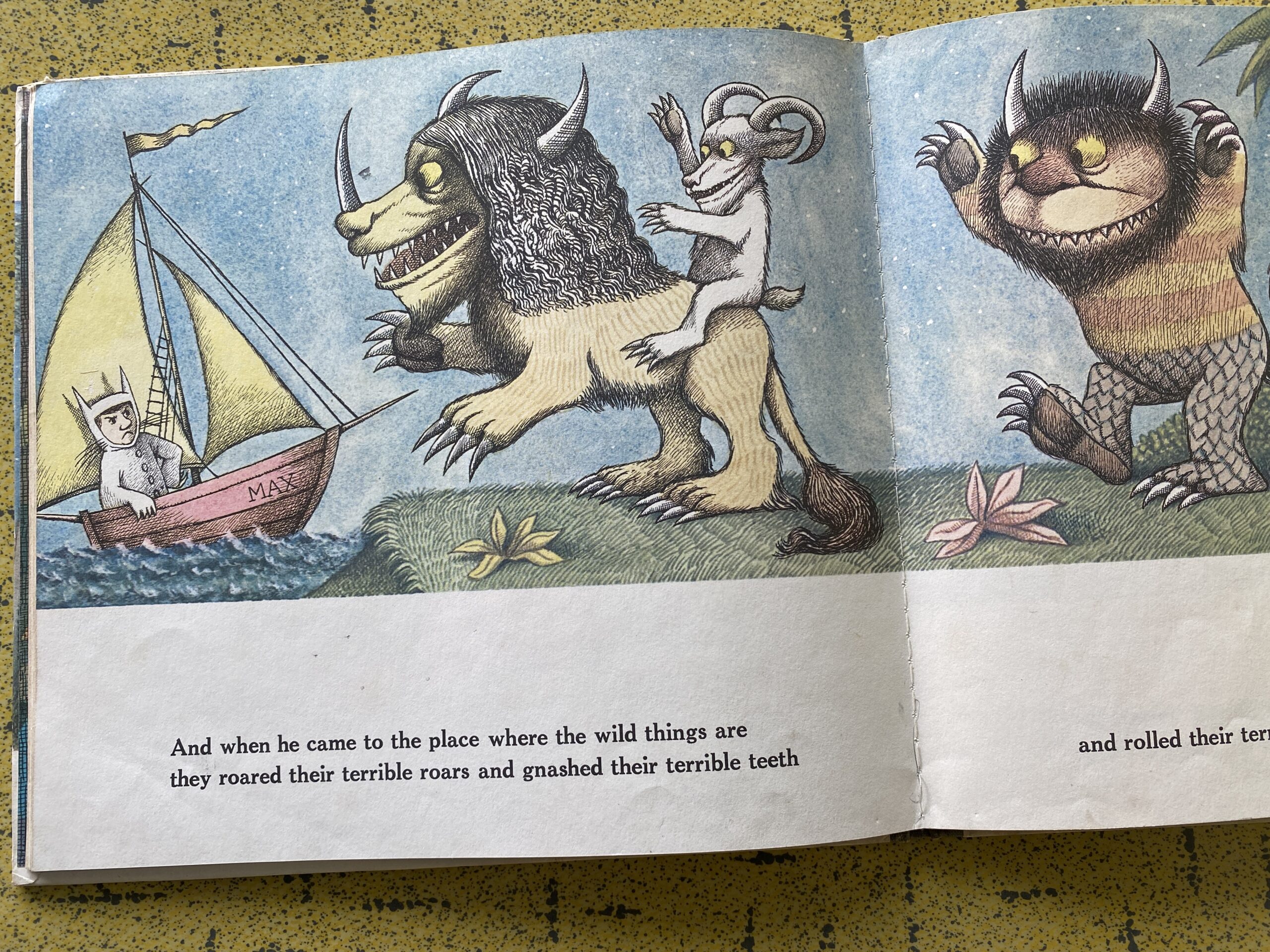 Rare First Edition, First Printing of “Where the Wild Things Are” by