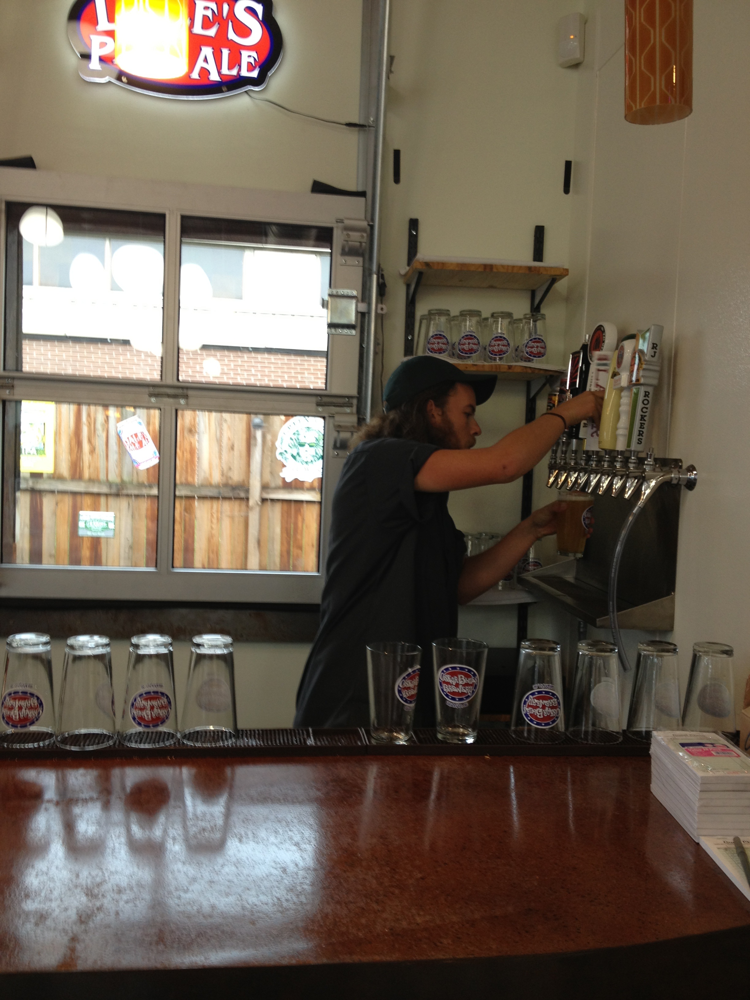 PHOTOS First day at the Brew Pump bar in a gas station on Haywood Road