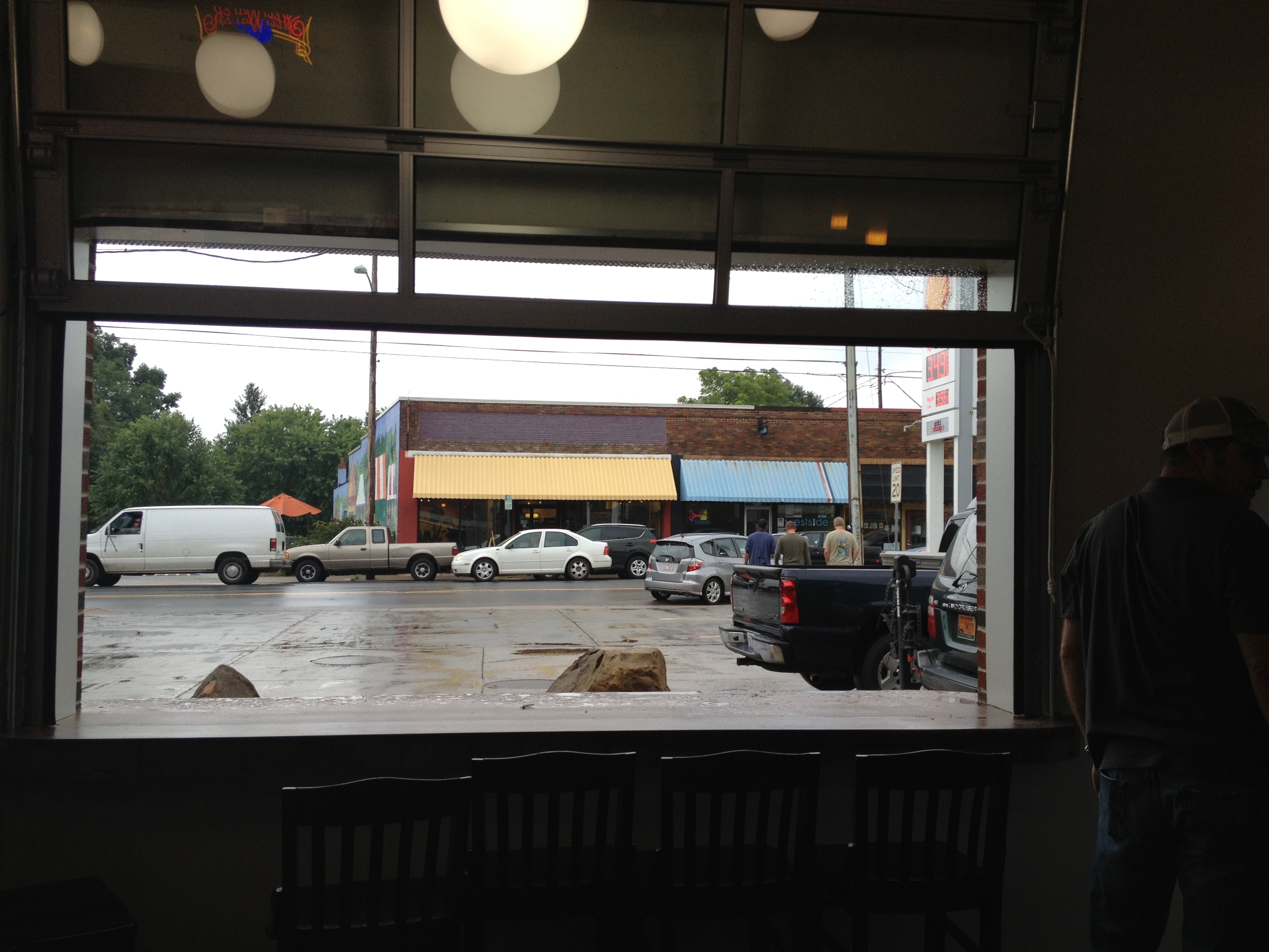 PHOTOS First day at the Brew Pump bar in a gas station on Haywood Road