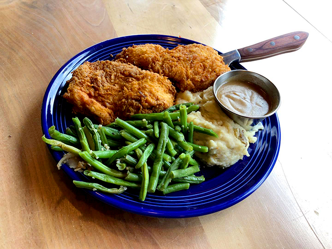 STU HELM’S FOOD FEED Blue Plate Special, Breakfast All Day, Sushi and