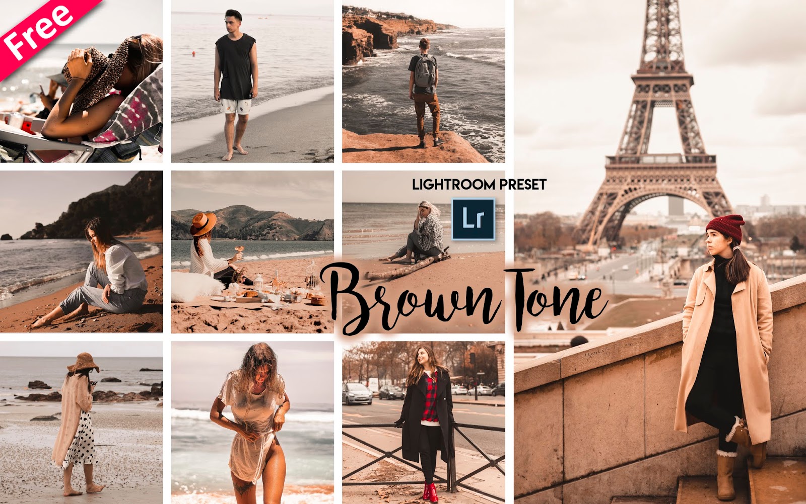 Pastel Brown Tone Lightroom Presets for Free How to Make Pastel Brown