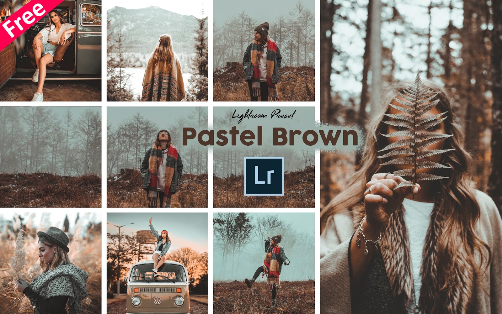 Pastel Brown Tone Lightroom Presets for Free How to Make Pastel Brown