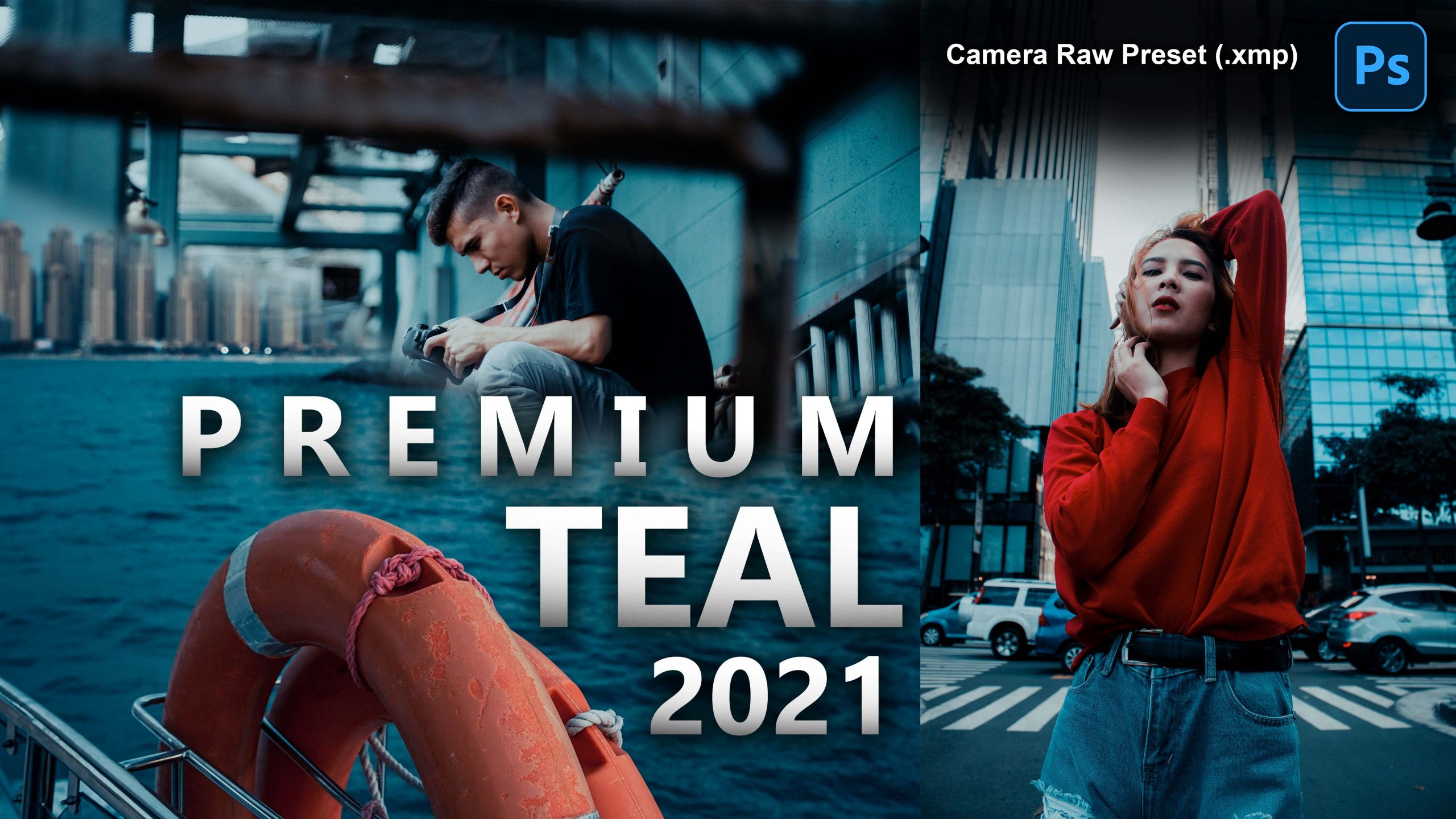 Premium TEAL Camera Raw XMP Preset of 2021 for Free Premium TEAL